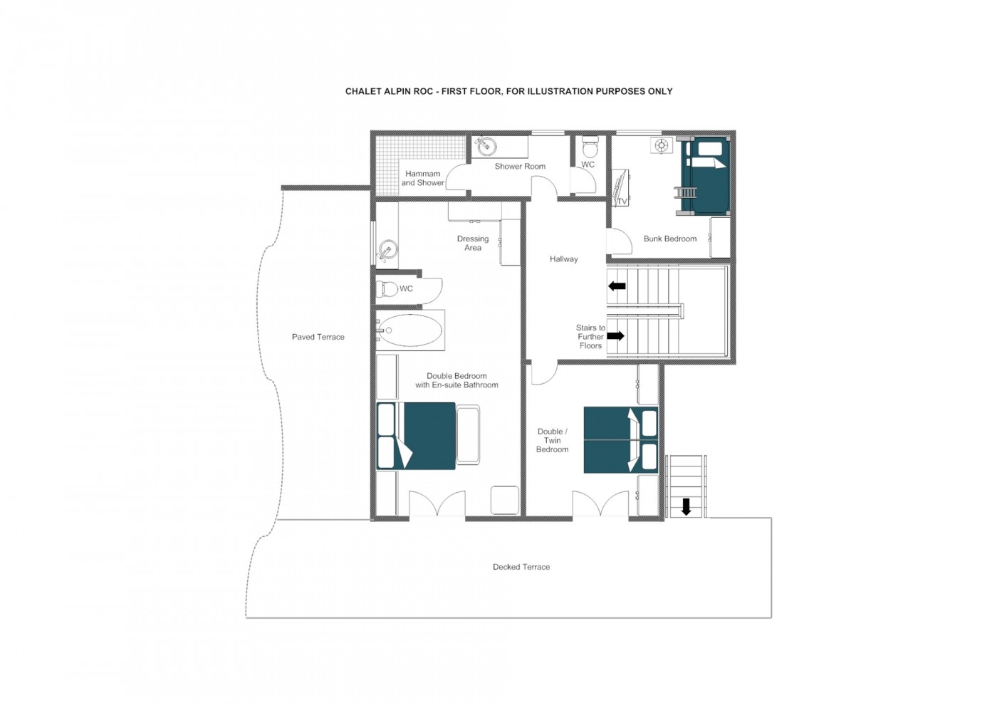 Chalet Alpin Roc Verbier Floor Plan 2